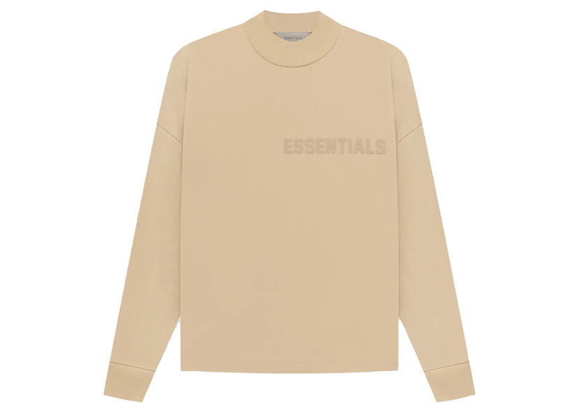 Tričko Fear of God Essentials LS Tee Sand Béžová | 125BT222014F