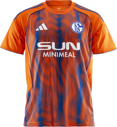 Dres adidas Originals FC Schalke 04 3rd Jersey 2025/26 Kids Oranžová | 6s04jd7417, 0