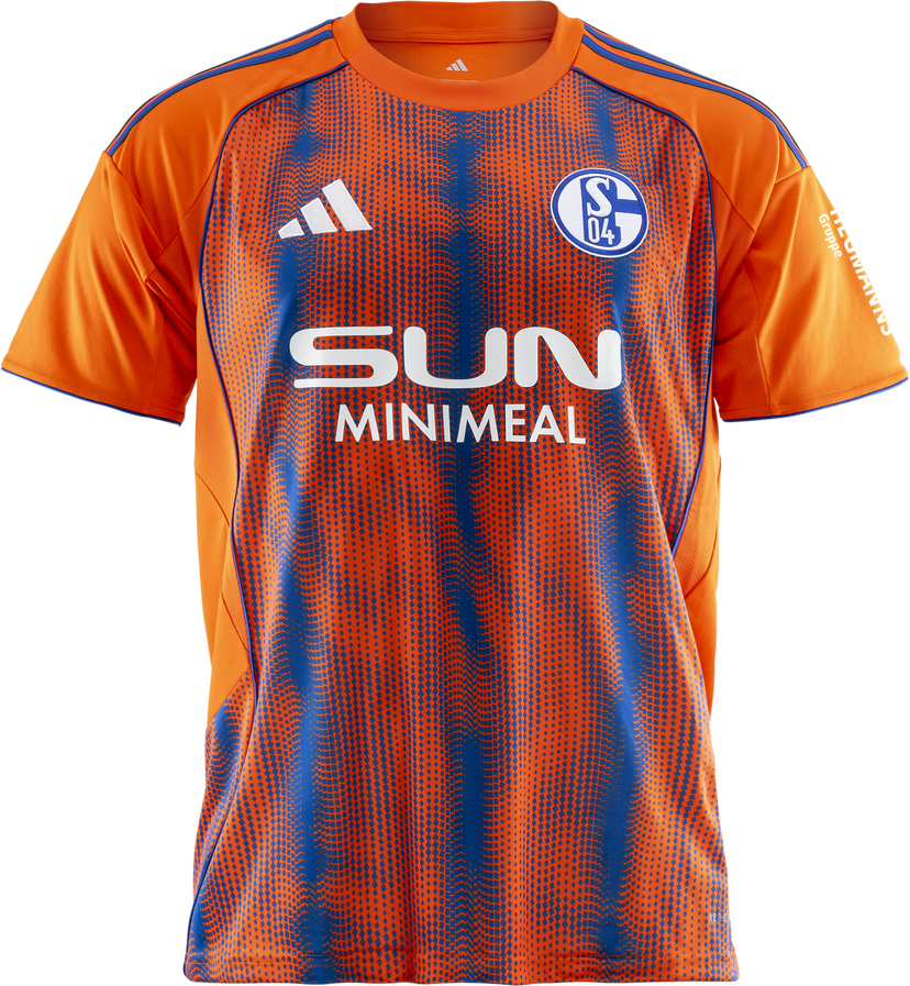 Dres adidas Originals FC Schalke 04 3rd Jersey 2025/26 Kids Oranžová | 6s04jd7417