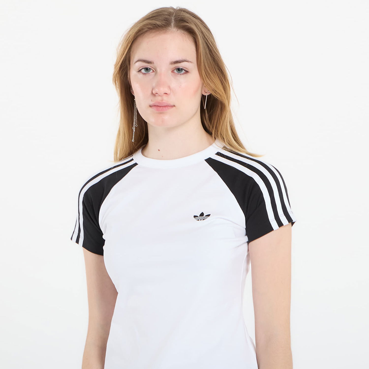 Tričko adidas Performance SST Slim Fit T-Shirt Biela | KD3799, 1