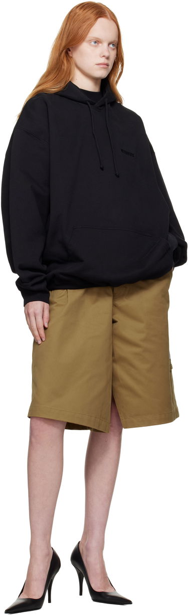 Mikina VETEMENTS Vetements Logo Oversized Hoodie Čierna | UH76HD100B, 3