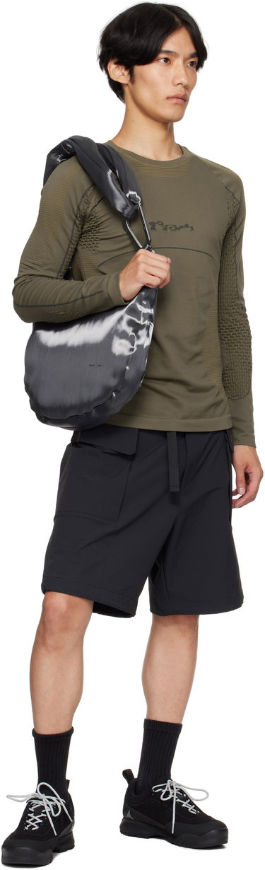 Taška cez rameno HELIOT EMIL HELIOT EMIL Liquid Metal Attache Bag Šedá | PREAW25_HE_14_026_ME10, 3