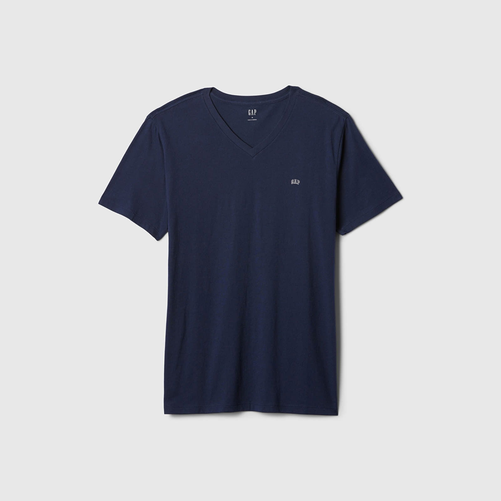 T-shirt Micro Logo Vneck Tee Tapestry Navy M