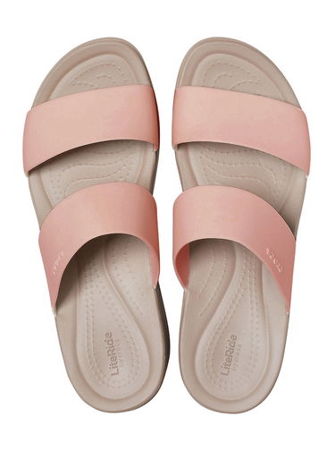 Tenisky a topánky Crocs Brooklyn Mid Wedge Sandals Ružová | 206219/6RL, 2