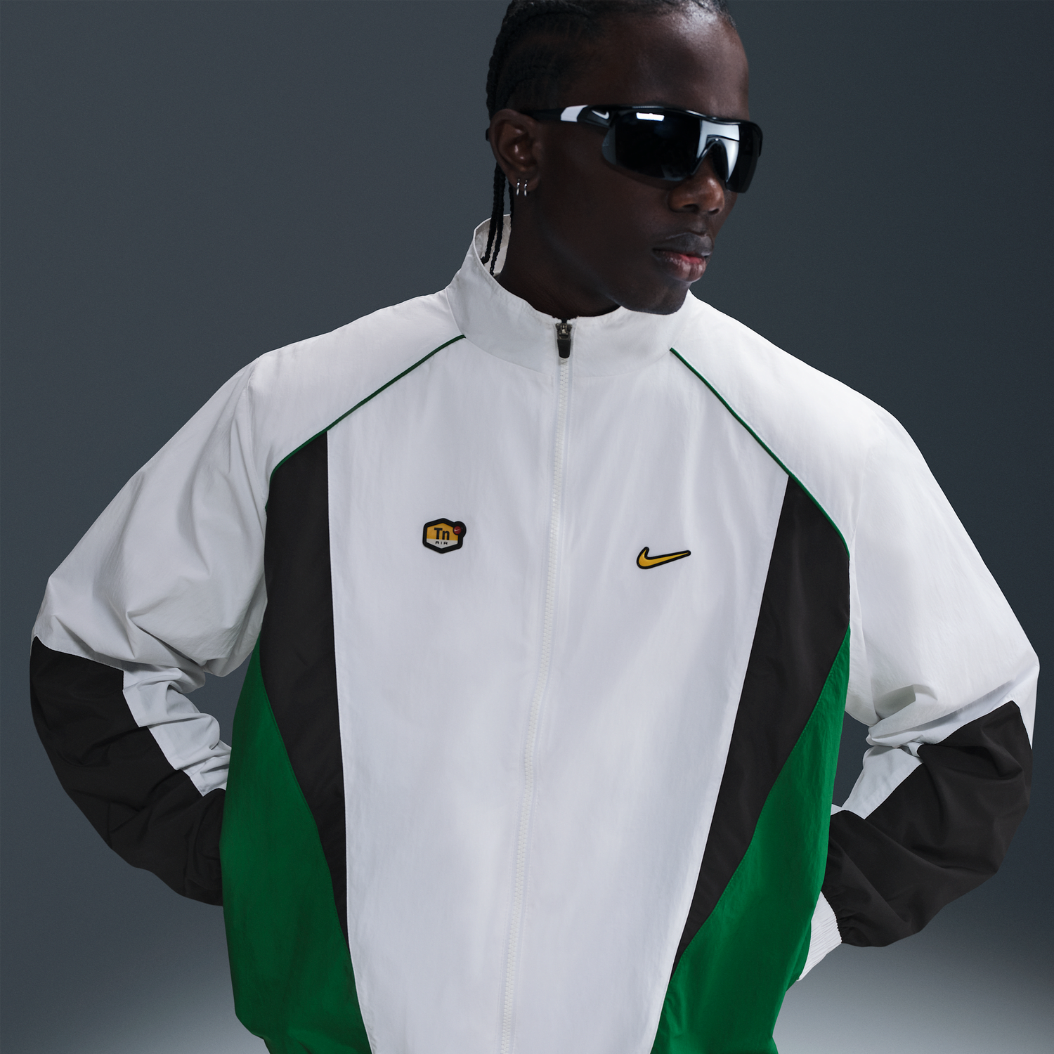 Vetrovka Nike Nike Sportswear Woven Track Jacket Biela | HV6516-100, 0