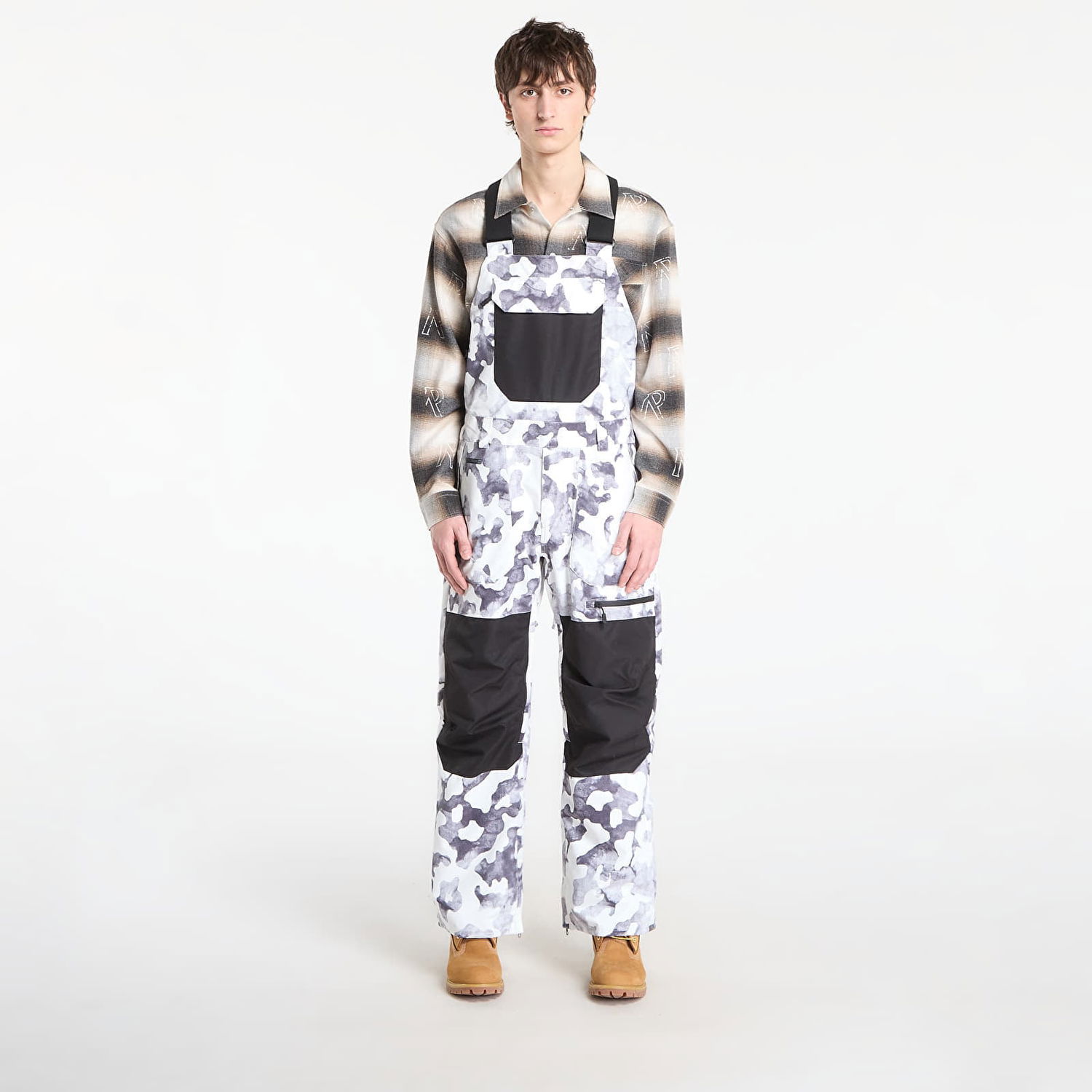 Overal Horsefeathers Transfer Bib Overalls Arctic Camo Rôznofarebný | OM323H, 0