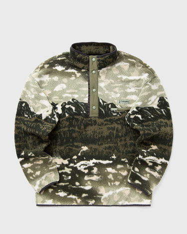 Sveter Columbia Helvetia II Printed Half Snap Fleece Pullover Zelené | 2098461349, 2