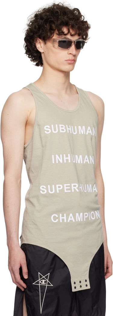 Body Rick Owens Rick Owens Champion Edition Basketball Tank Top Čierna | CM01E1678 CHJG JERSEY, 4
