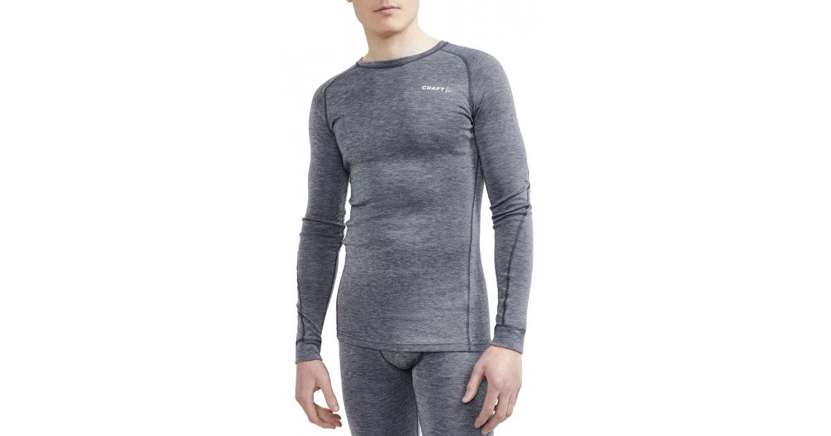 Tričko Craft Core Wool Merino Tee Šedá | 1911546-396200, 1