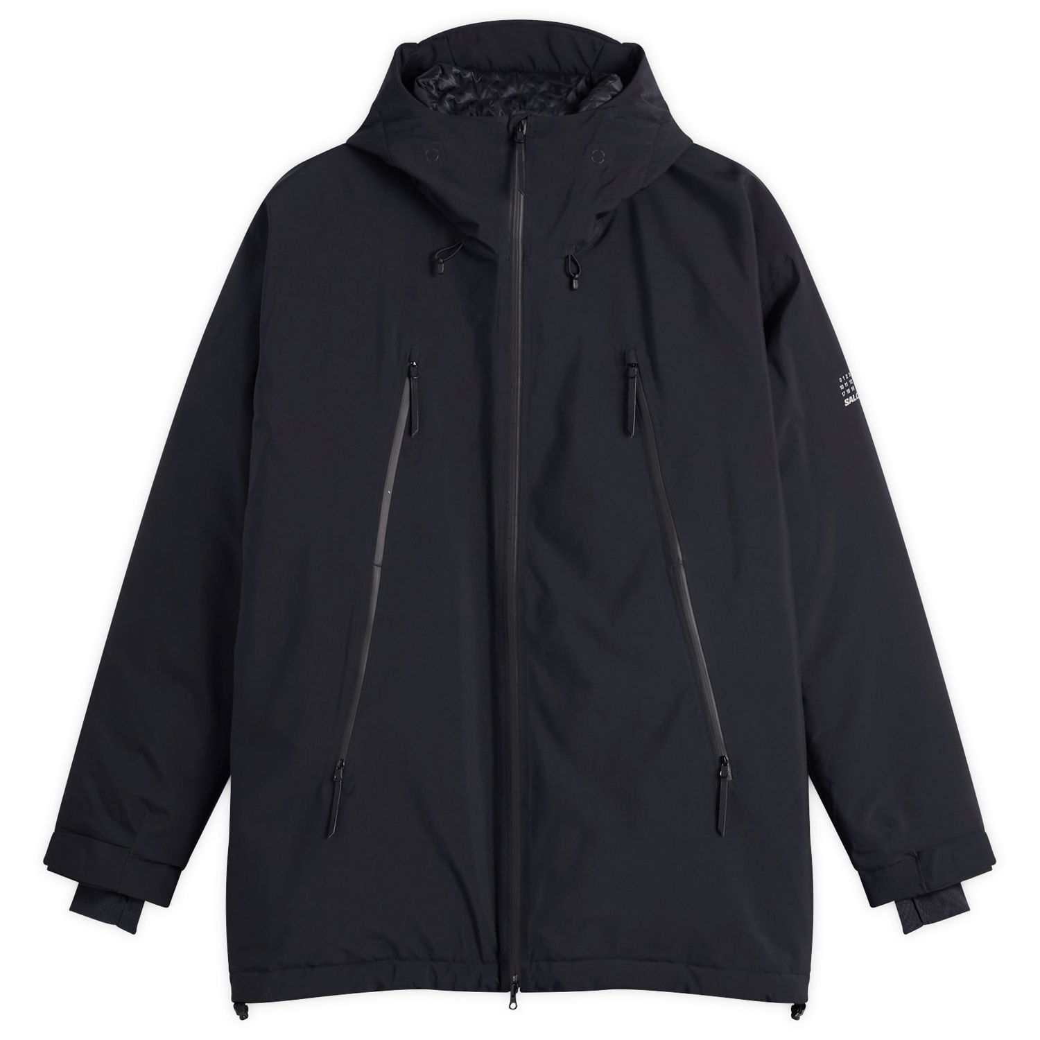Kabáty Maison Margiela MM6 Maison Margiela x Salomon Technical Hooded Coat Čierna | S52AM0341-M35594-900, 1