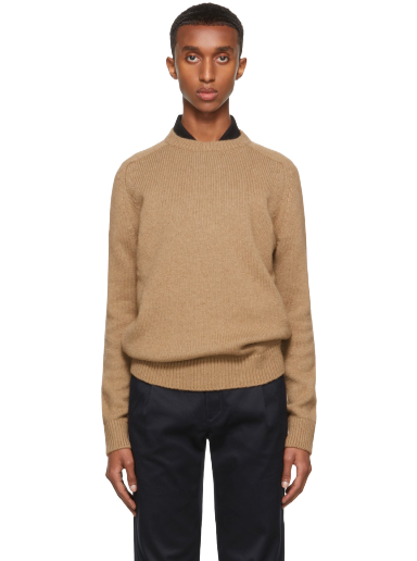 Sveter Saint Laurent Wool Raglan Sweater Hnedá | 603088YALK2