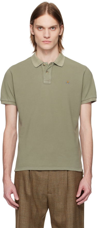 Polo tričko Vivienne Westwood Vivienne Westwood Classic Polo Zelené | 2H01000I-J009F-, 0