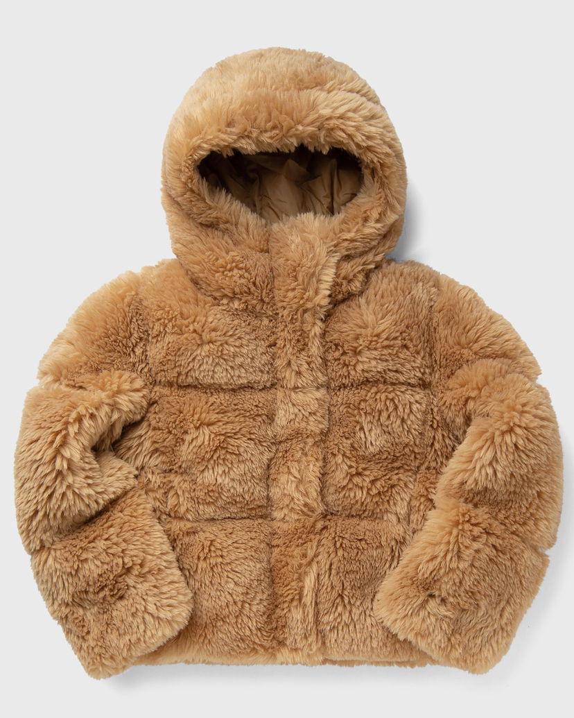 Prešívaná bunda UGG Ronney High Pile Puffer Jacket Hnedá | 1163051-OLN