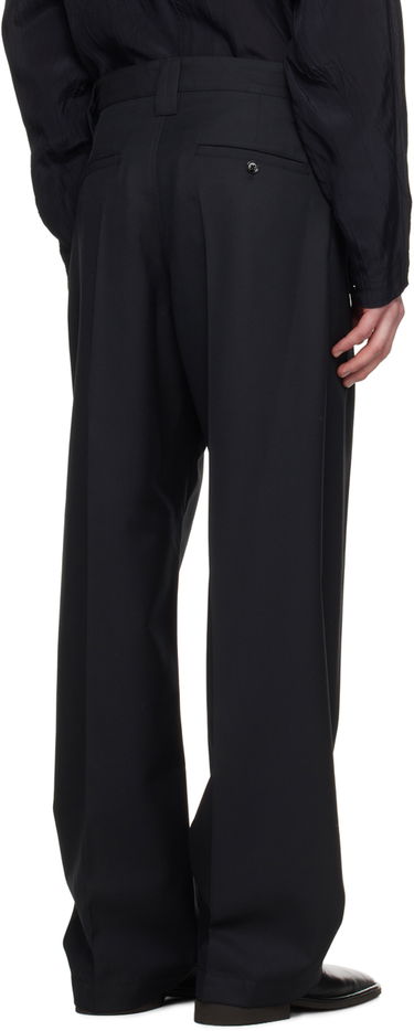 Nohavice LEMAIRE Lemaire Straight Trousers Čierna | PA1076 LF1048, 2