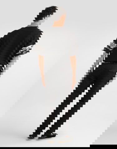 Tričko Dolce & Gabbana Cotton And Silk T-shirt With Floral Print Čierna | G8SB2TG7PZJN0000, 2