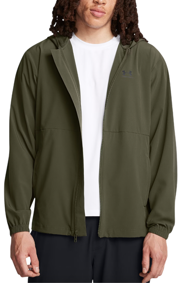 Vetrovka Under Armour UA Vibe Woven Windbreaker Zelené | 1386555-390, 0