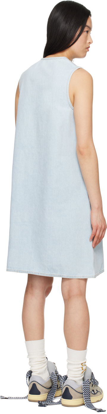 Šaty ERL ERL Levi's Edition Denim Mini Dress Modrá | ERL08O301, 2