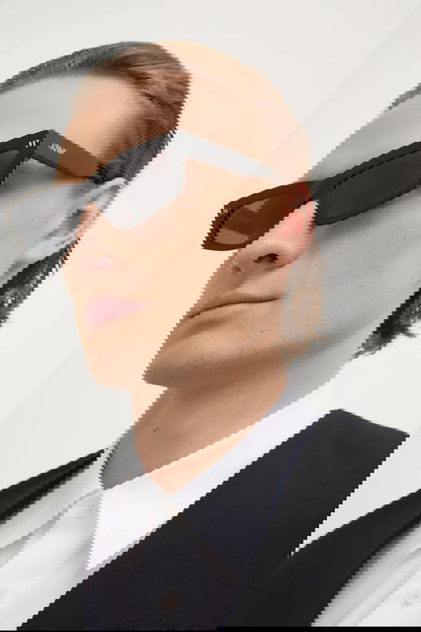 Slnečné okuliare Off-White Rectangular Frame Sunglasses Čierna | OERI135.541007, 1