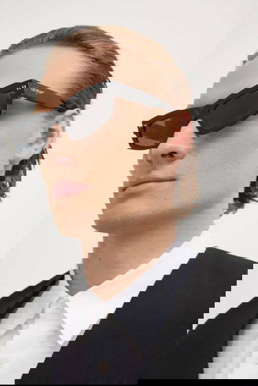 Slnečné okuliare Off-White Rectangular Frame Sunglasses Čierna | OERI135.541007, 1