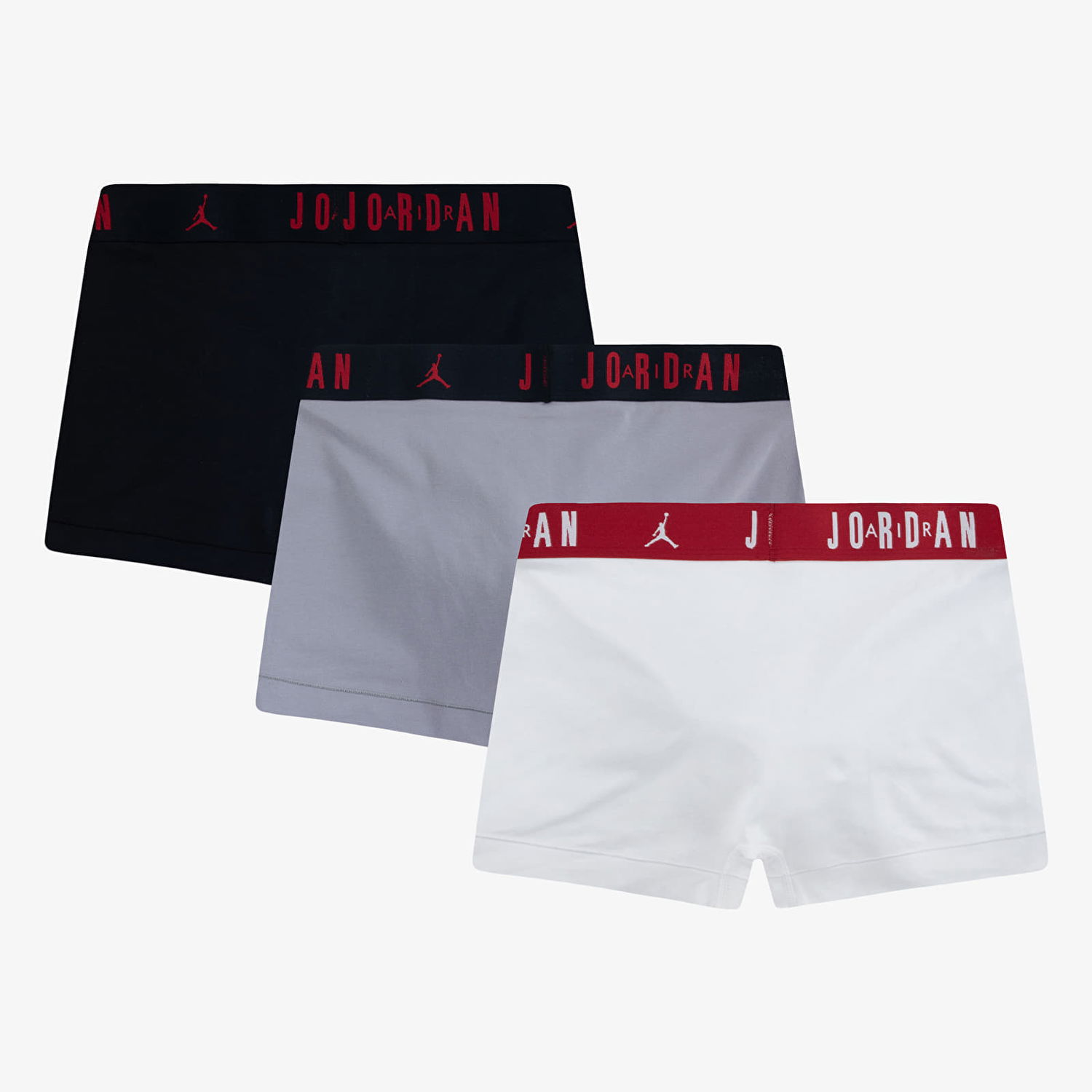 Boxerky Jordan Jordan Mens Flight Cotton 3-Pack Tru Black/ White XXL Rôznofarebný | JM0693-F66, 1