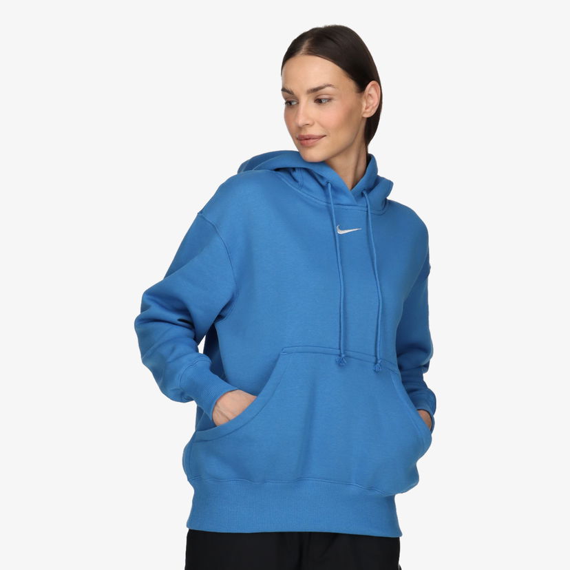 Mikina Nike Sportswear Phoenix Fleece Hoodie Modrá | DQ5860-402