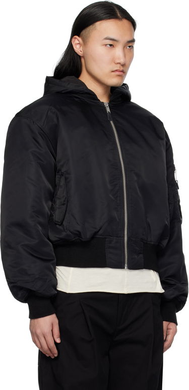 Bomber bunda Entire Studios Hooded Broad Bomber Jacket Čierna | ES2539OI, 1