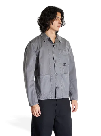 C.P. Company Military Twill Emerized Workwear Shirt 15CMSH295A006409G-960