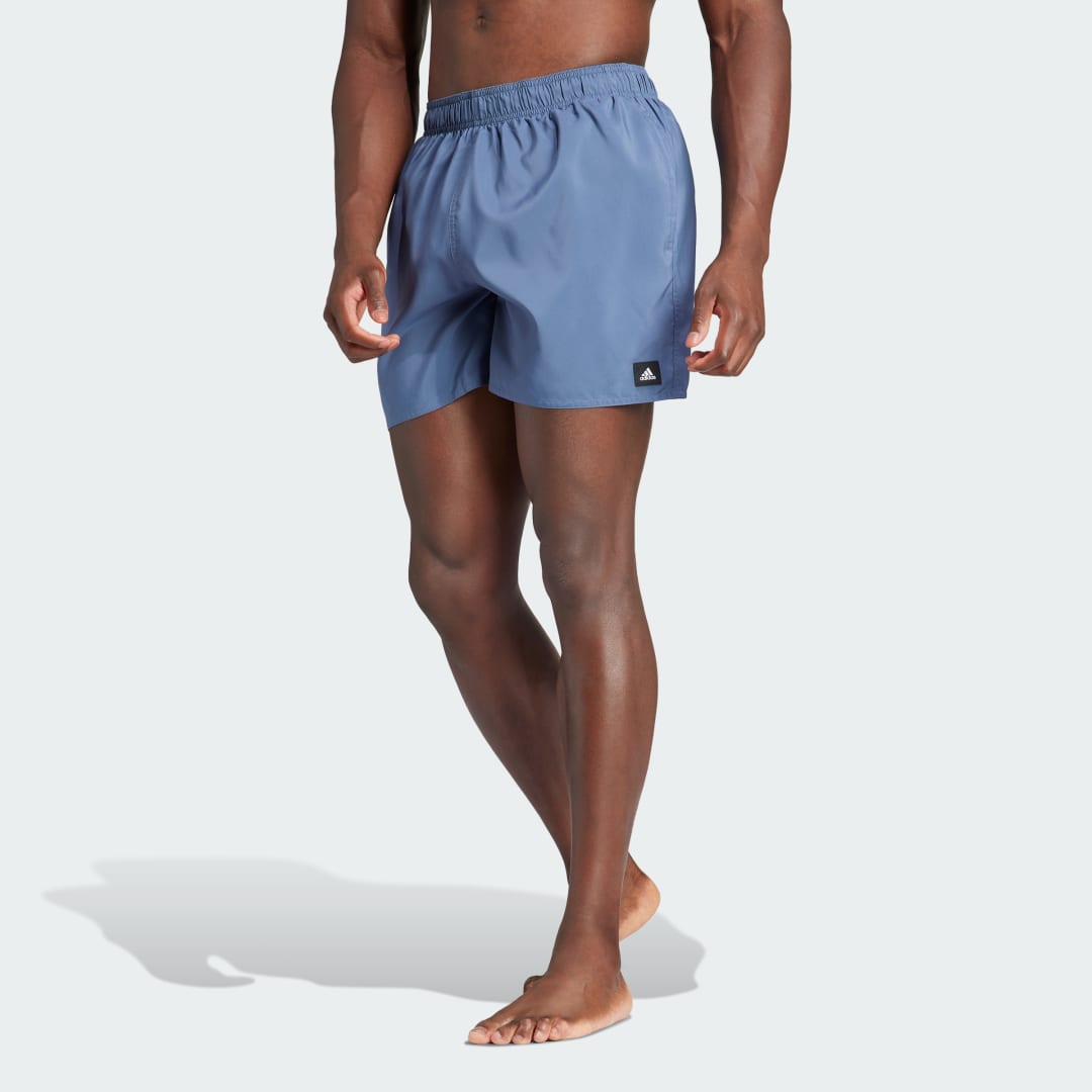 Plavky adidas Performance Sportswear Solid CLX Short-Length Swim Shorts Navy | IR6221, 0