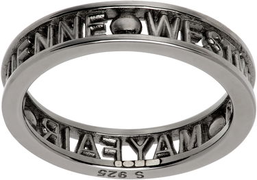 Prsteň Vivienne Westwood Gunmetal Westminster Ring Metalická | 64040016-01S001-FJ, 1