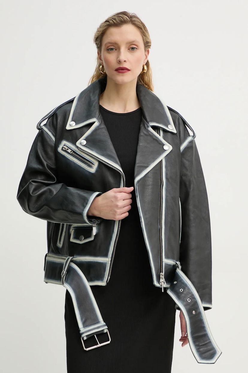 Bunda STAND STUDIO Stand Studio Irene Leather Jacket Čierna | 62272.7030