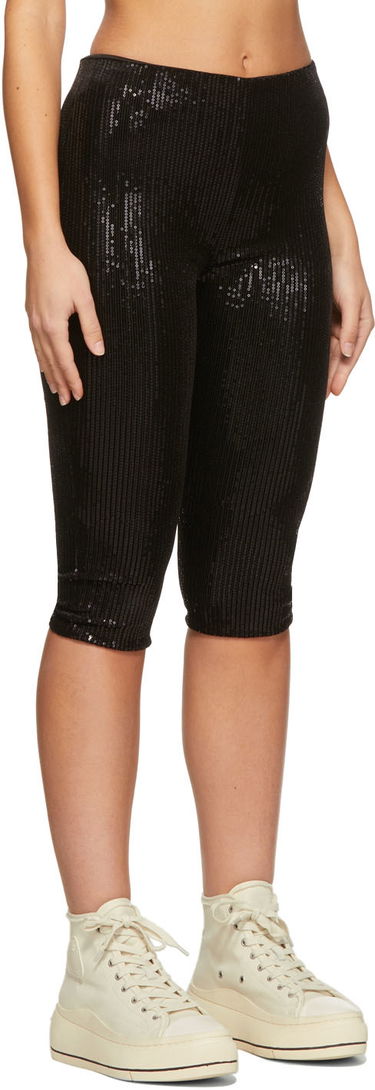 Legíny We11done We11done Sequin Cycling Shorts Čierna | WD-PT1-22-295-W-BK, 1