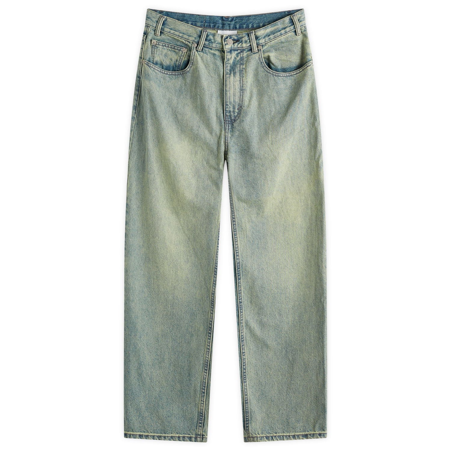 Džínsy thisisneverthat Loose Fit Jeans Modrá | TN243DPA5P02-TNT, 0