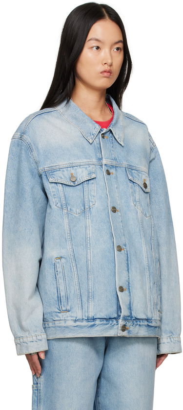 Bunda Marc Jacobs Marc Jacobs 'The Denim Trucker' Jacket Modrá | 2P3RJC009D01, 1