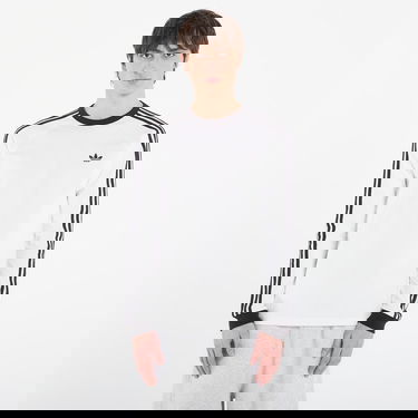 Tričko adidas Originals 3-Stripes Long Sleeve T-Shirt XXL Biela | KE3545, 0