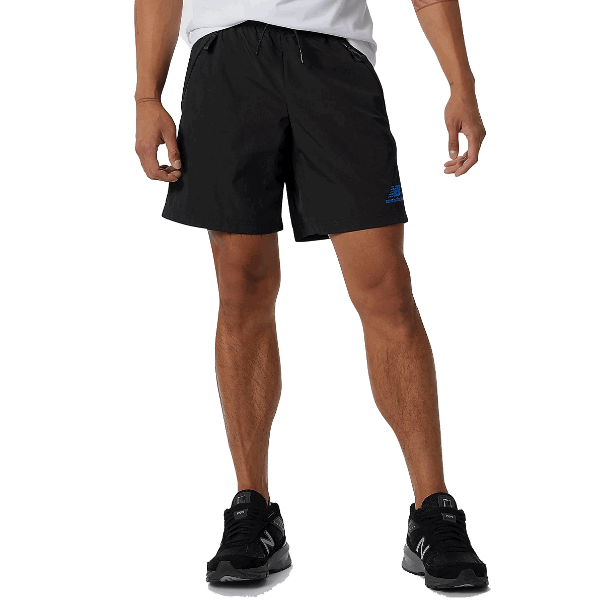 Šortky New Balance Athletics Amplified Woven Shorts Čierna | MS21500-BK, 0