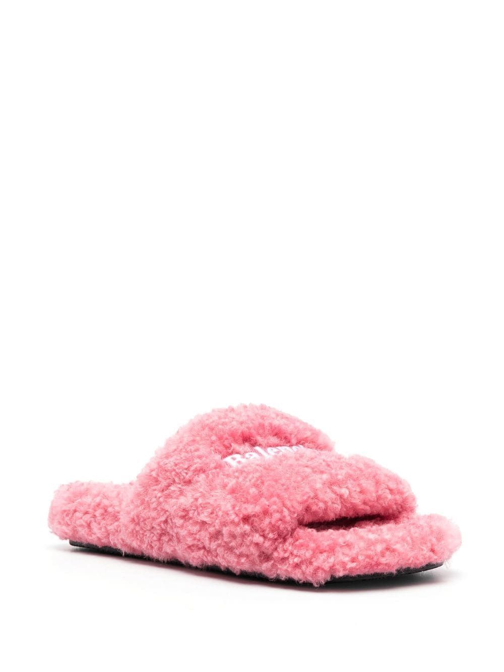 Tenisky a topánky Balenciaga Faux Fur Slide Sandals Ružová | 654261W2DO15596, 1