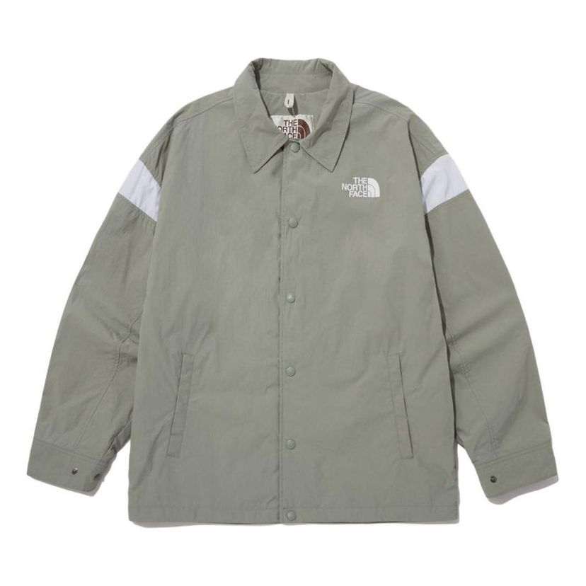 Vetrovka The North Face Olema Coach Jacket Zelené | NJ3BP09L