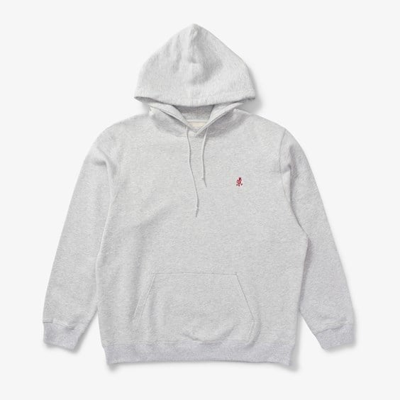 Mikina GRAMICCI One Point Hooded Sweatshirt Šedá | G303-FT-ASHH, 0