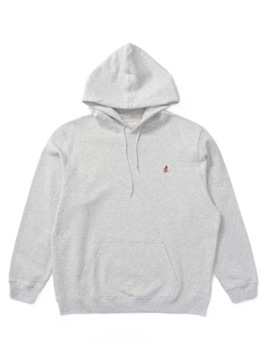 Mikina GRAMICCI One Point Hooded Sweatshirt Šedá | G303-FT-ASHH