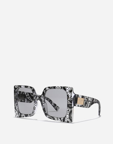 Slnečné okuliare Dolce & Gabbana Lace Sunglasses Čierna | VG4490VP5219V000, 1
