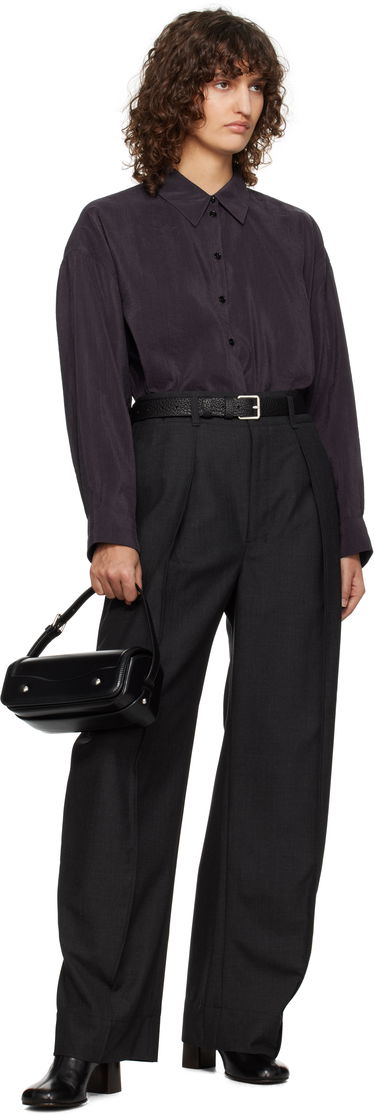 Nohavice LEMAIRE LEMAIRE Curved Volume Tailored Pants Čierna | PA1118 LF414, 4