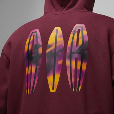 Mikina Jordan Flight MVP Full-Zip Hoodie Vínová | DQ7564-680, 1