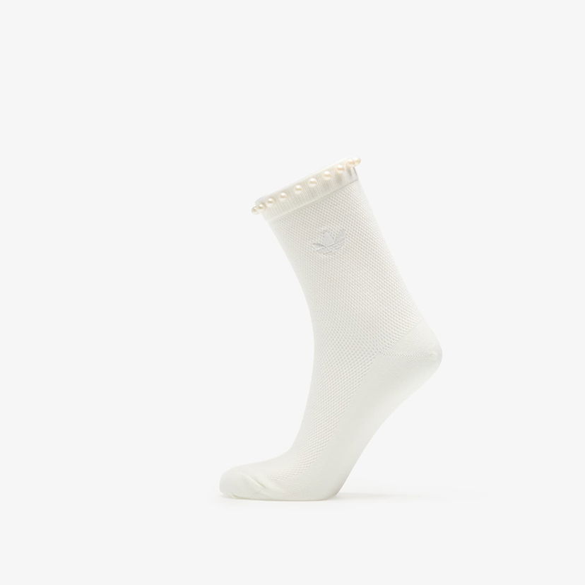 Ponožky adidas Originals Pearls Mesh Crew Socks Biela | KD8378