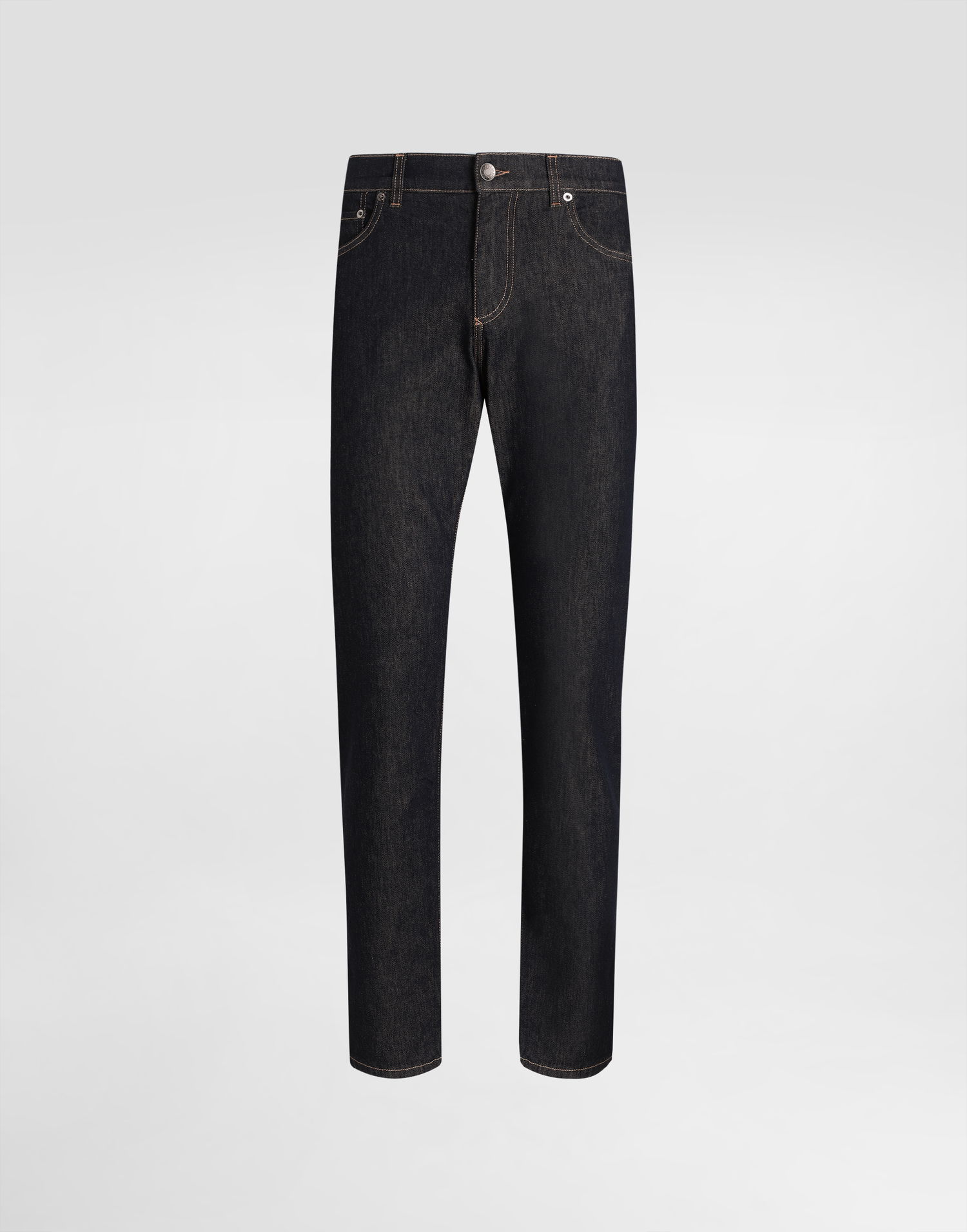 Džínsy Dolce & Gabbana Dolce & Gabbana Slim-Fit Stretch Cotton Jeans Modrá | GY07CDG8NH9S9001, 0