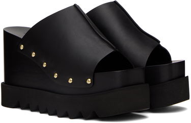 Tenisky a topánky Stella McCartney Elyse Studded Heeled Sandals Čierna | 810253AP00Y0, 3