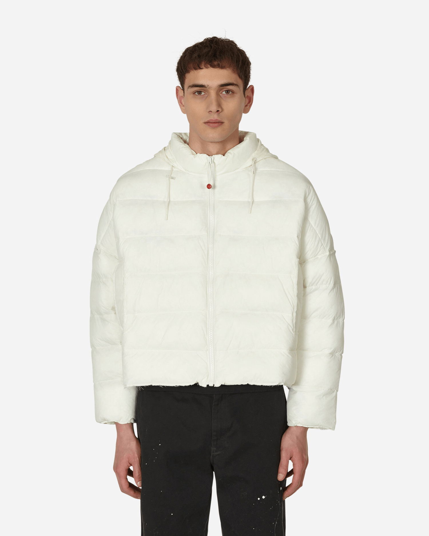 Prešívaná bunda Vans Deaton Chris Anthony x Puffer Jacket Biela | VN0A7SPJFS81, 0