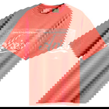 Tričko Aries Aries Sunbleached Cola T-Shirt, Size Large Červená | AR62622-RED, 1