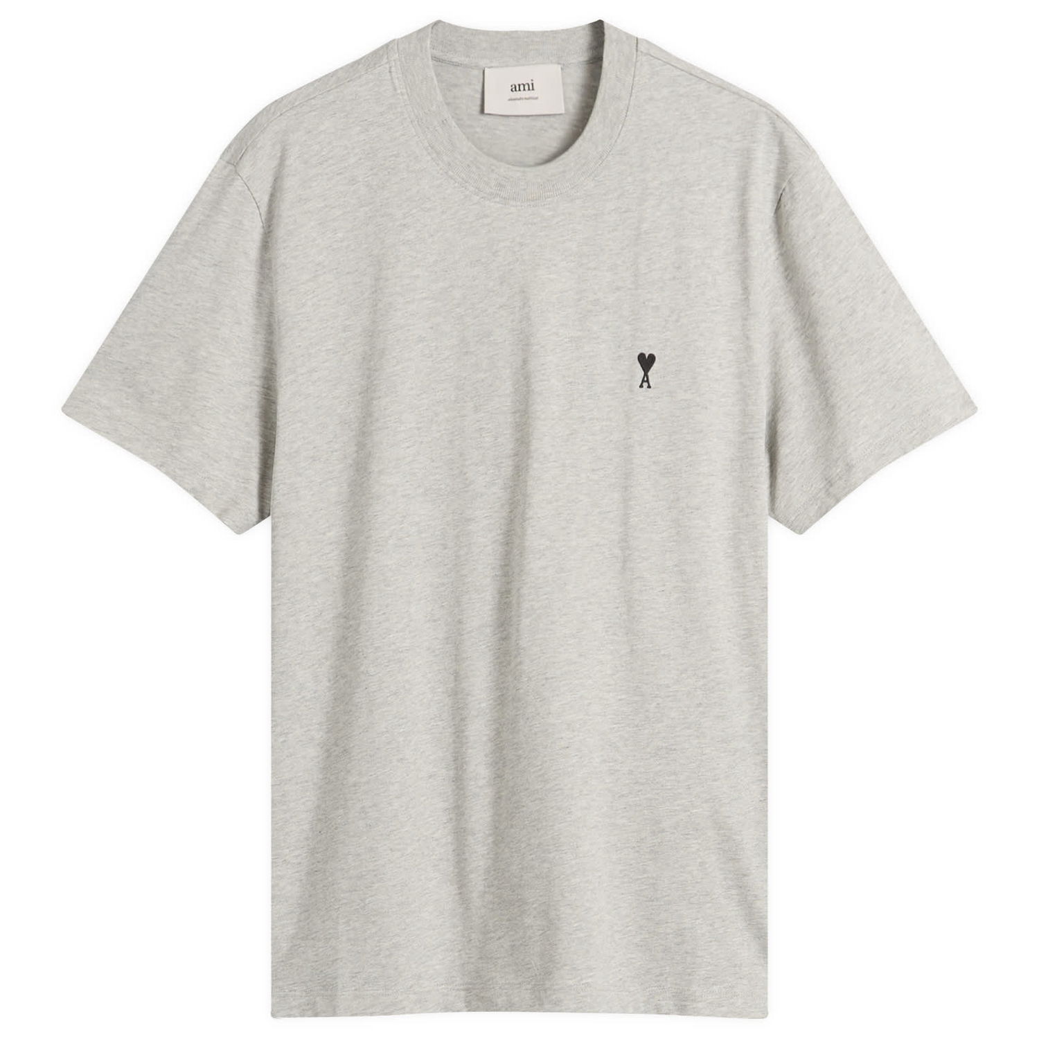Tričko AMI AMI Paris Men's ADC Light Jersey T-Shirt, Size Large Šedá | H25HTS346-724-0951H25, 1