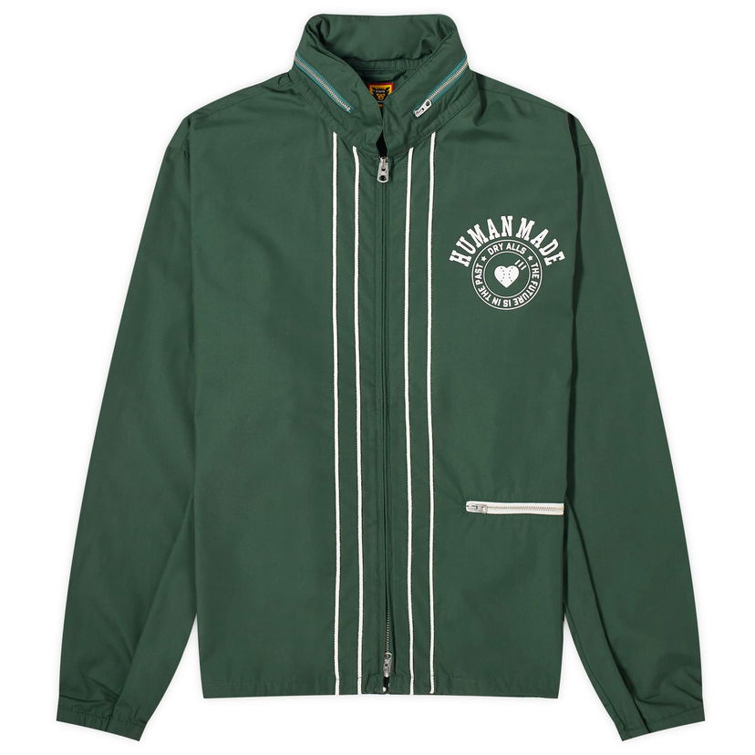 Vetrovka Human Made Men's Large Cotton Track Jacket Zelené | HM27JK009-GR