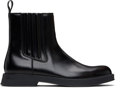 Tenisky a topánky BOSS Hugo Embossed-Logo Chelsea Boots Čierna | 50552567, 0